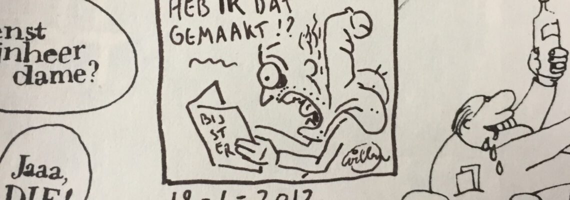 Willem, Cartoon, Bijster