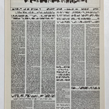 Mirtha Dermisache, Diario no. 1, Guy Schraenen, Demian